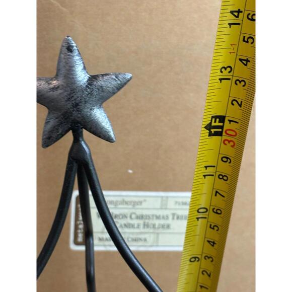 Longaberger Wrought Iron Christmas Tree Candle Holder - Picture 4 of 5